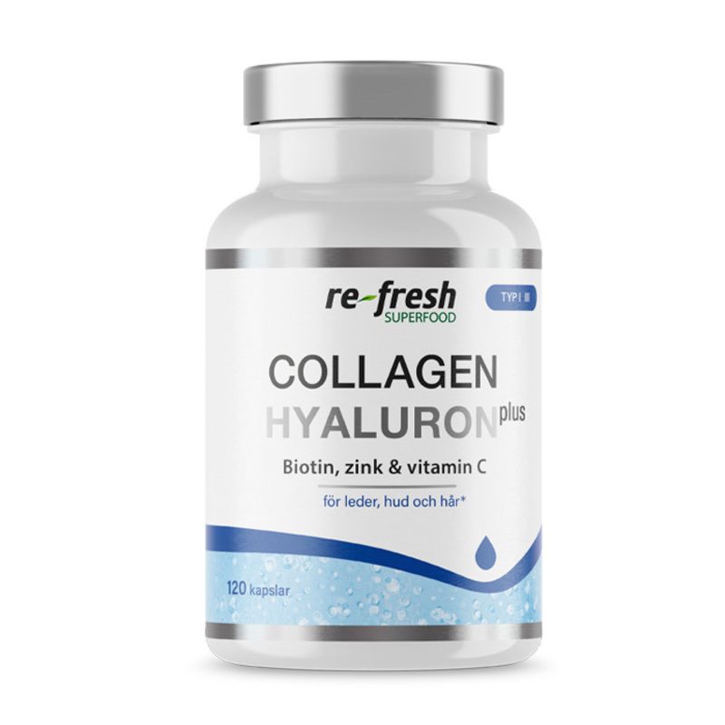Re-fresh Superfood Re-Fresh Superfood Collagen Hyaluron Plus 120 kapslar