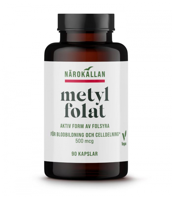 Närokällan Metylfolat 90 kapslar
