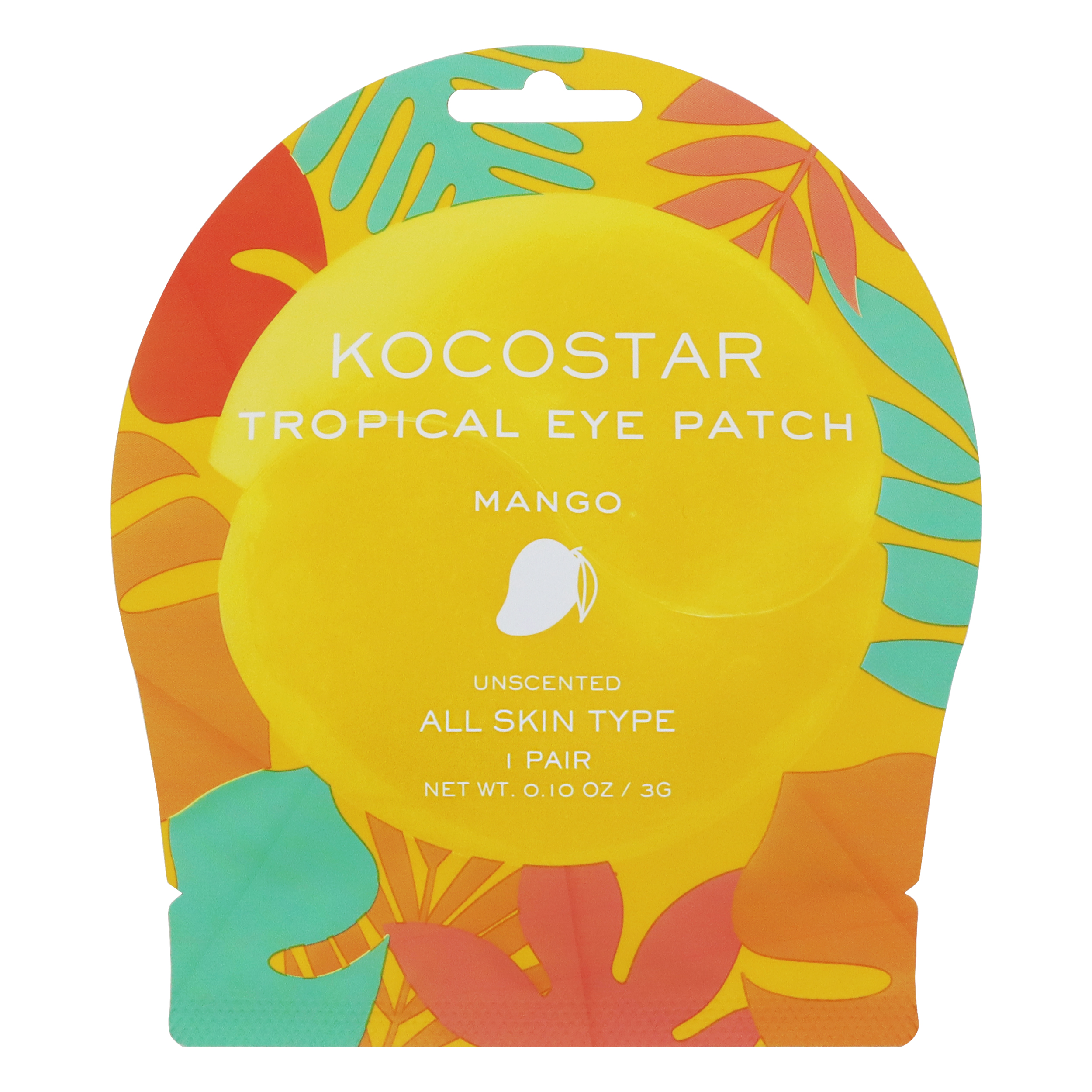Kocostar Tropical Eye Patch Mango 1 par