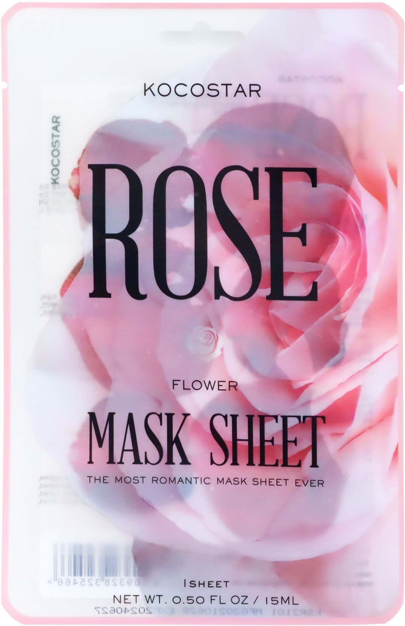 Kocostar Flower Mask Sheet Rose 6 st