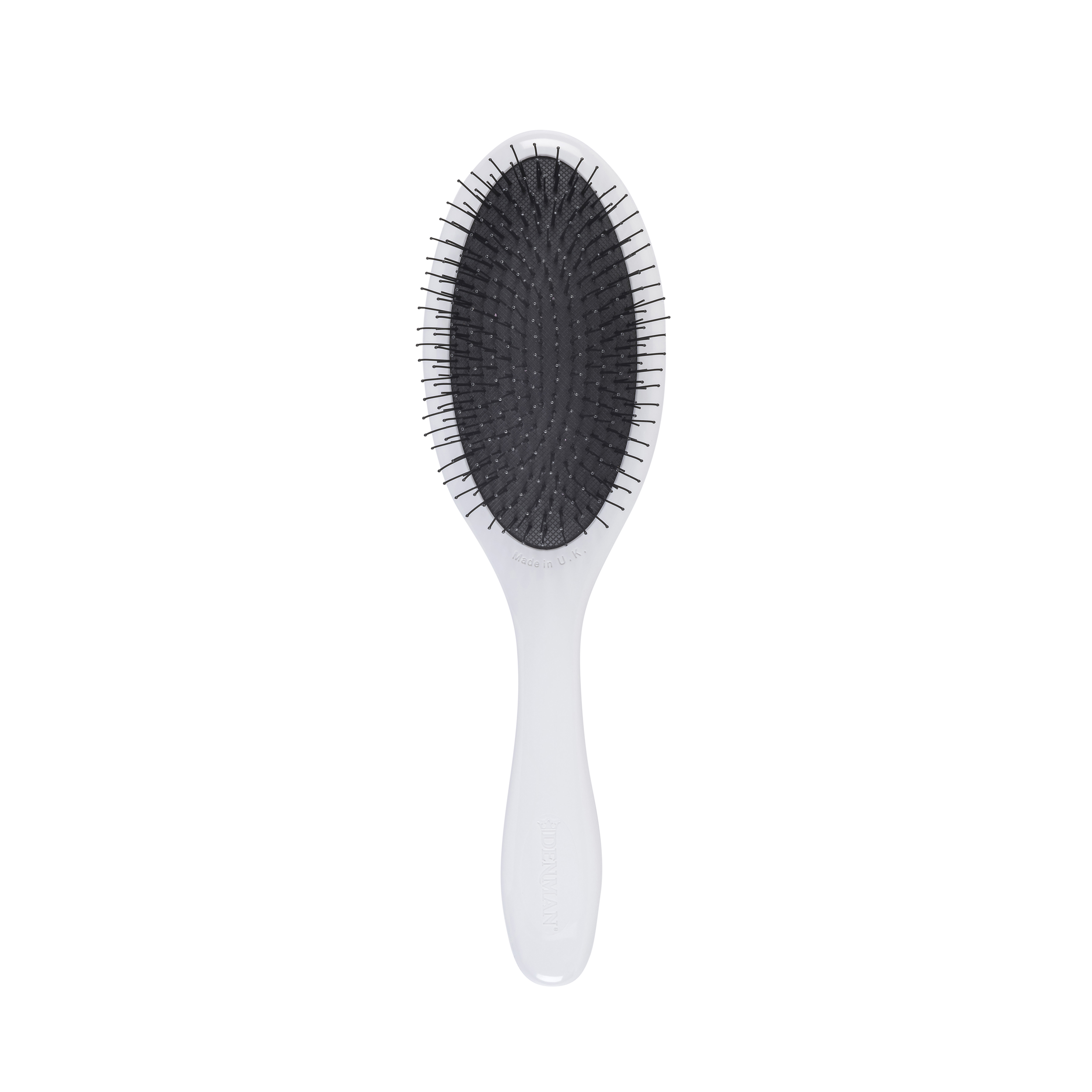 Denman D93M Tangle Tamer Gentle Monochrome White