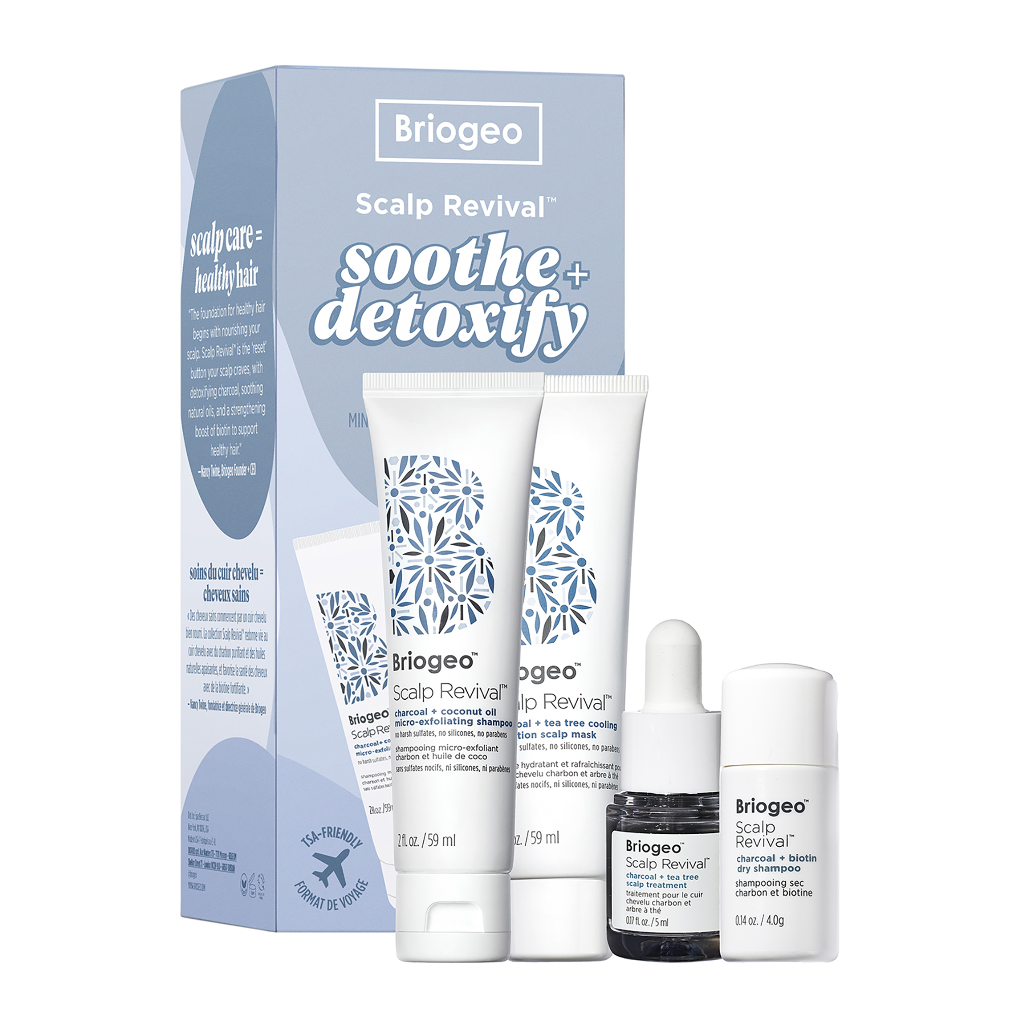 Briogeo Scalp Revival Soothe + Detoxify Hair Care Minis