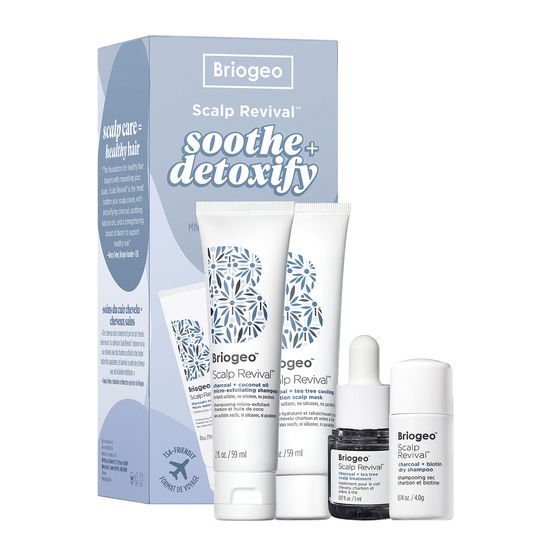 Briogeo Scalp Revival Soothe + Detoxify Hair Care Minis