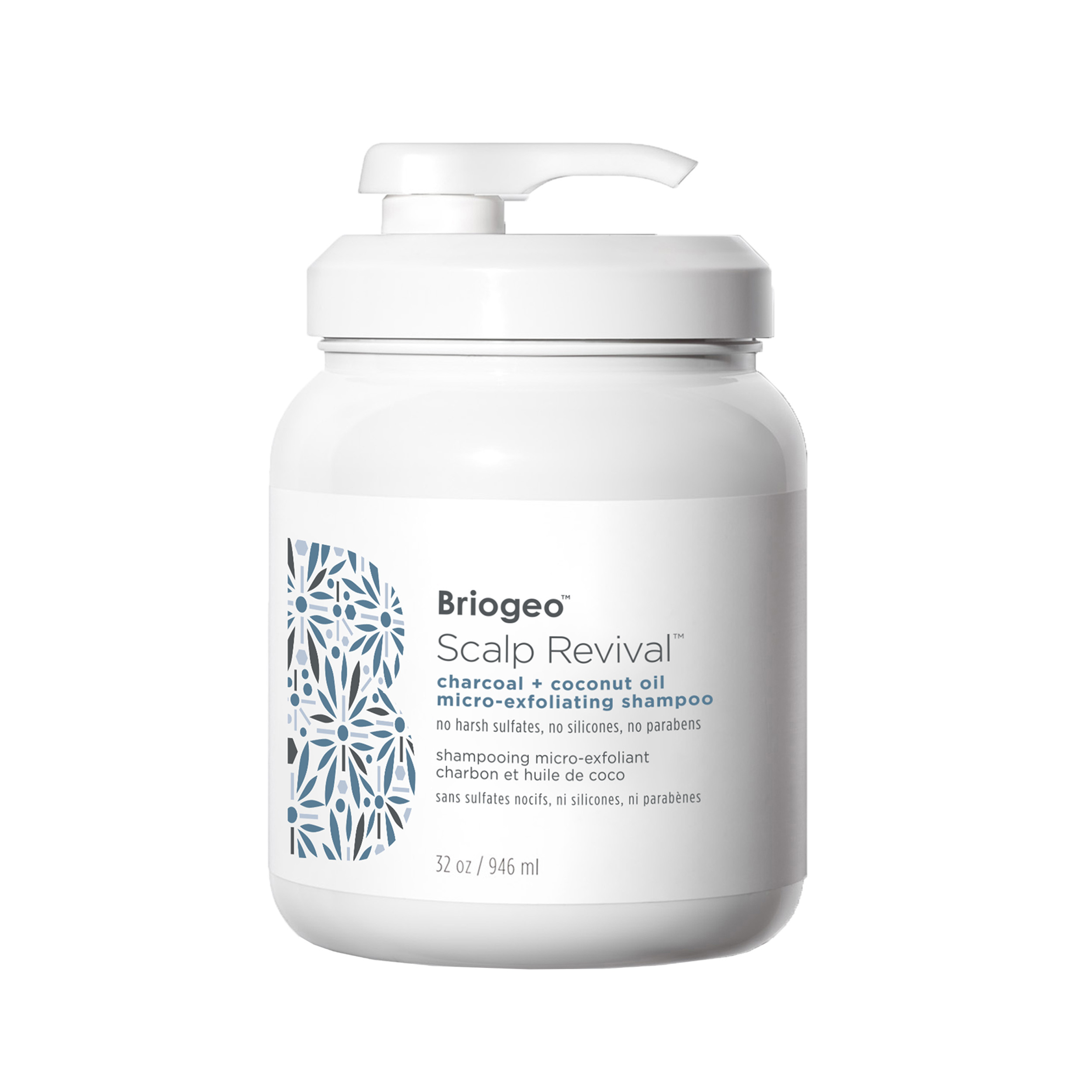 Briogeo Scalp Revival Charcoal + Coconut Oil Micro-exfoliating Schampo 946 ml