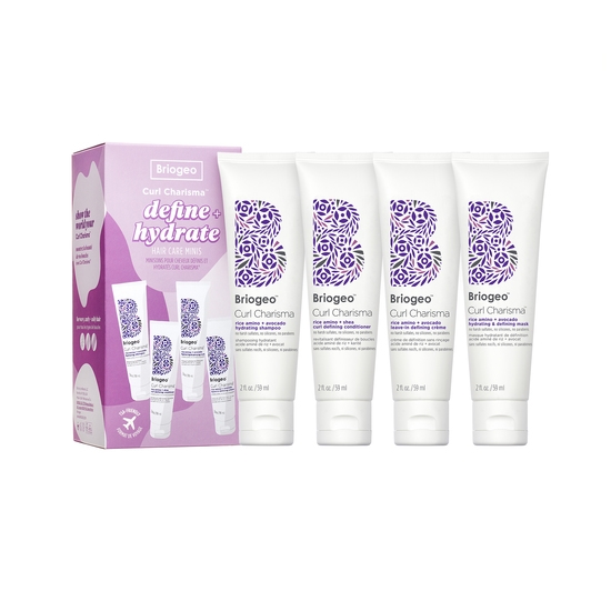 Briogeo Curl Charisma Define + Defrizz Hair Care Minis