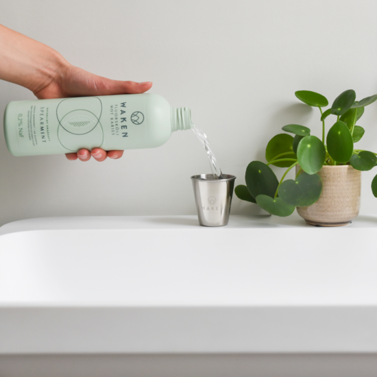 Waken Fluorskölj Spearmint 500 ml
