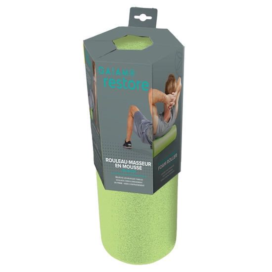 Gaiam Restore Muscle Therapy Foam Roller 18