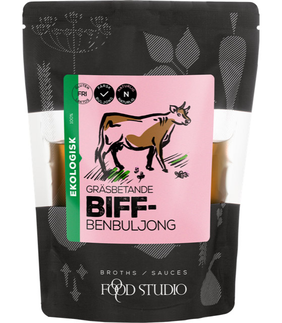 Food Studio Beef Bone Broth EKO 350 ml