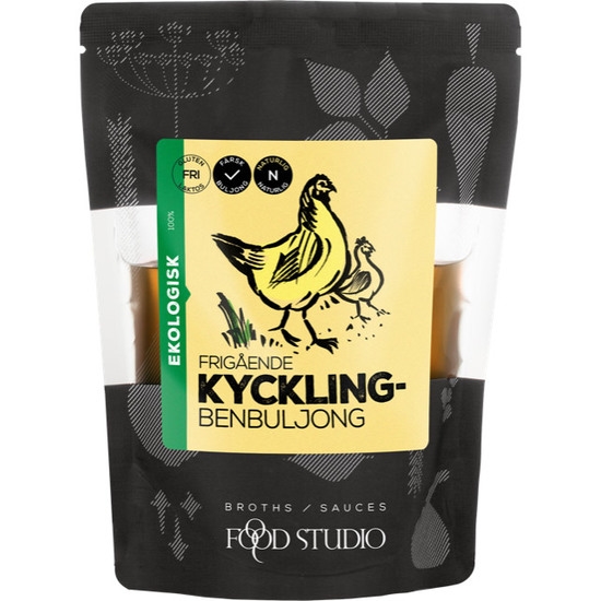 Food Studio Chicken bone broth EKO 350 ml