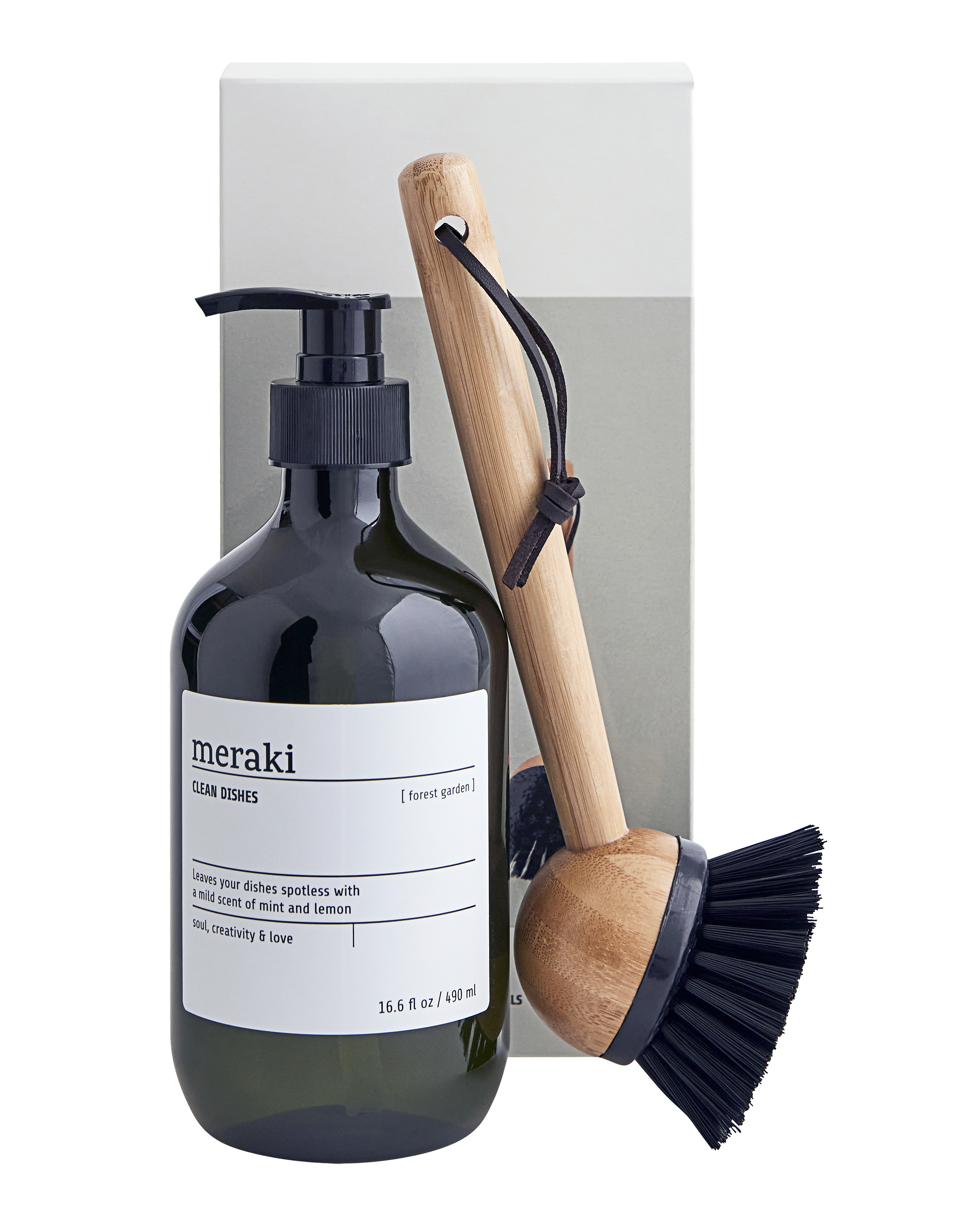 Meraki Presentask, Forest garden, Dish wash essentials 490 ml