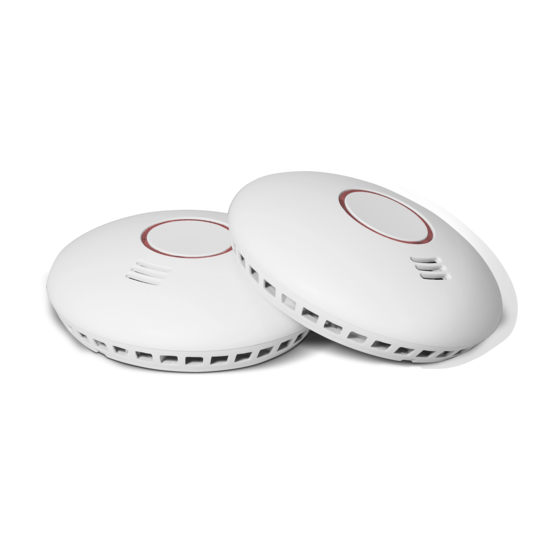 Housegard Origo trådlös brandvarnare inkl batteri 2-pack
