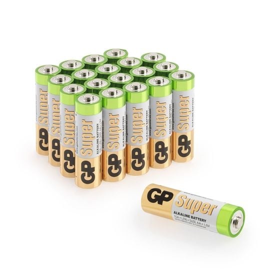 GP Batteries Super Alkaline AA-batteri 15A / LR6 20 st