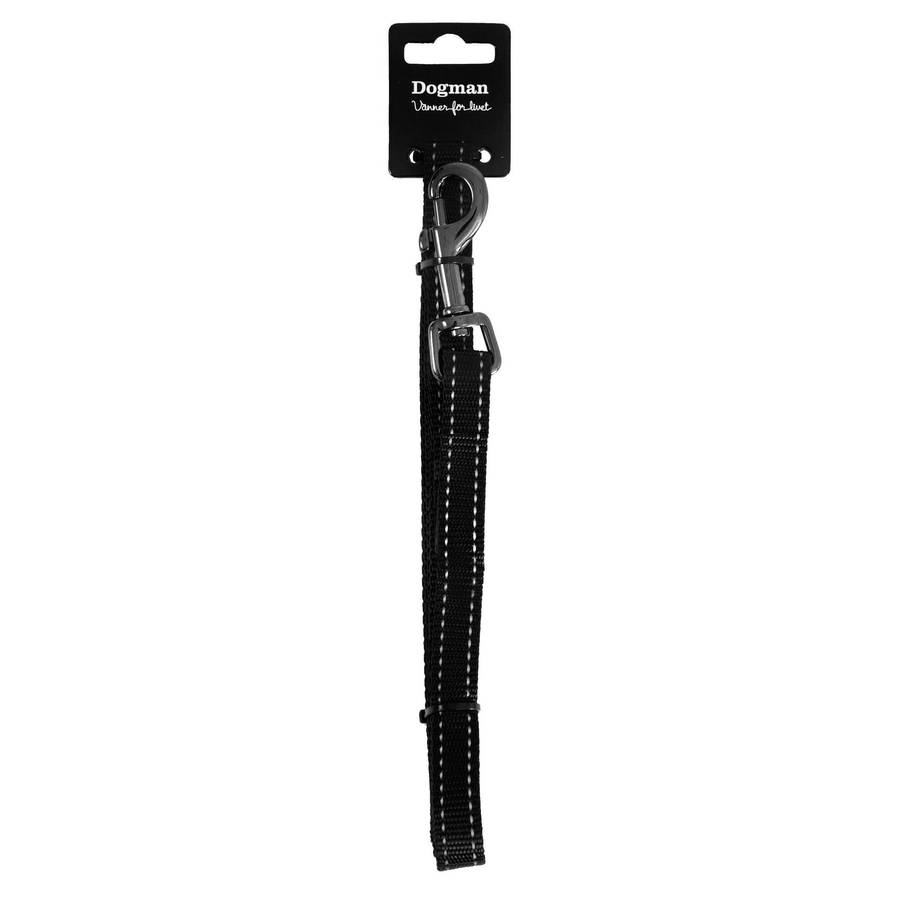 Dogman Koppel Iris Svart 10 mm