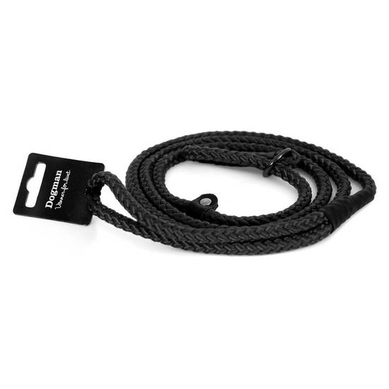 Dogman Retrieverkoppel Iris Svart 160 cm