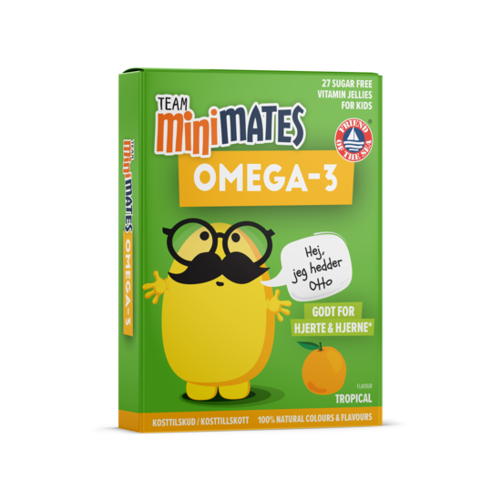 Team MiniMates Omega-3 27 tuggtabletter