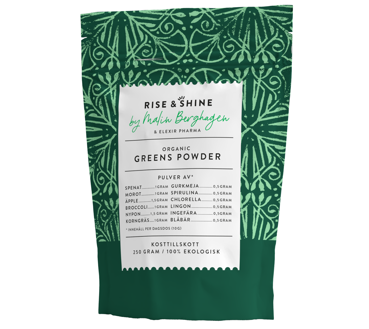 Elexir Pharma Rise & Shine by Malin Berghagen 250 g