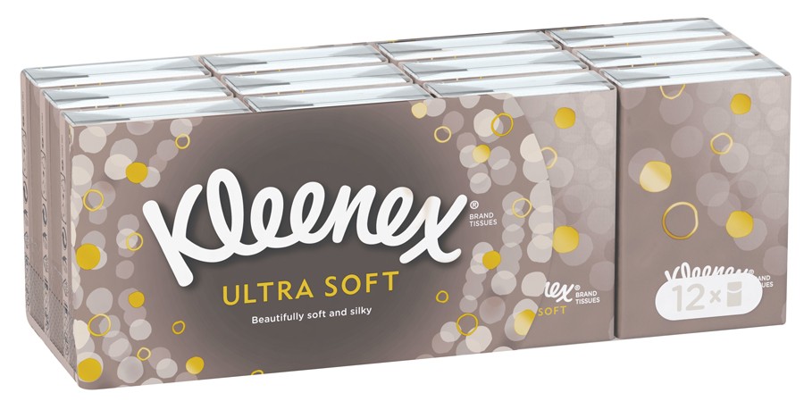 Kleenex Ultra Soft Näsduk 12Pack