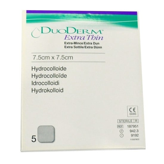 DuoDERM Extra Thin 7,5x7,5 5 st