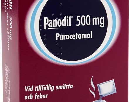 Panodil Köp Panodil Pulver till oral lösning 500 mg 12 st - på MEDS.se
