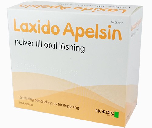 Laxido Apelsin, pulver till oral lösning 20 st