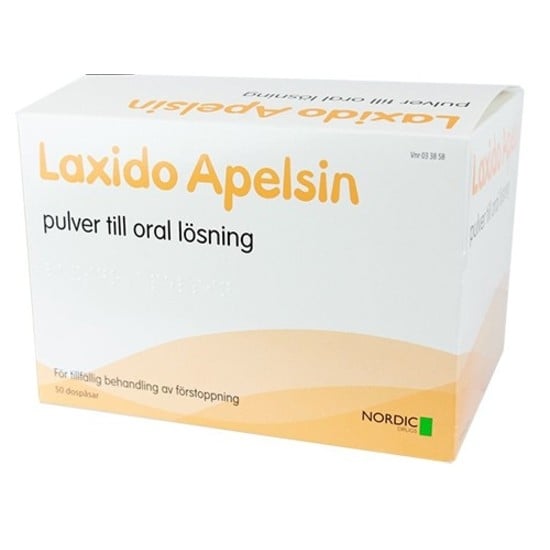 Laxido Apelsin, pulver till oral lösning 50 st
