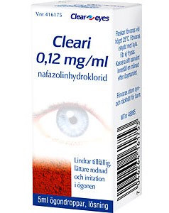 Cleari, ögondroppar, lösning 0,12 mg/ml 5 ml