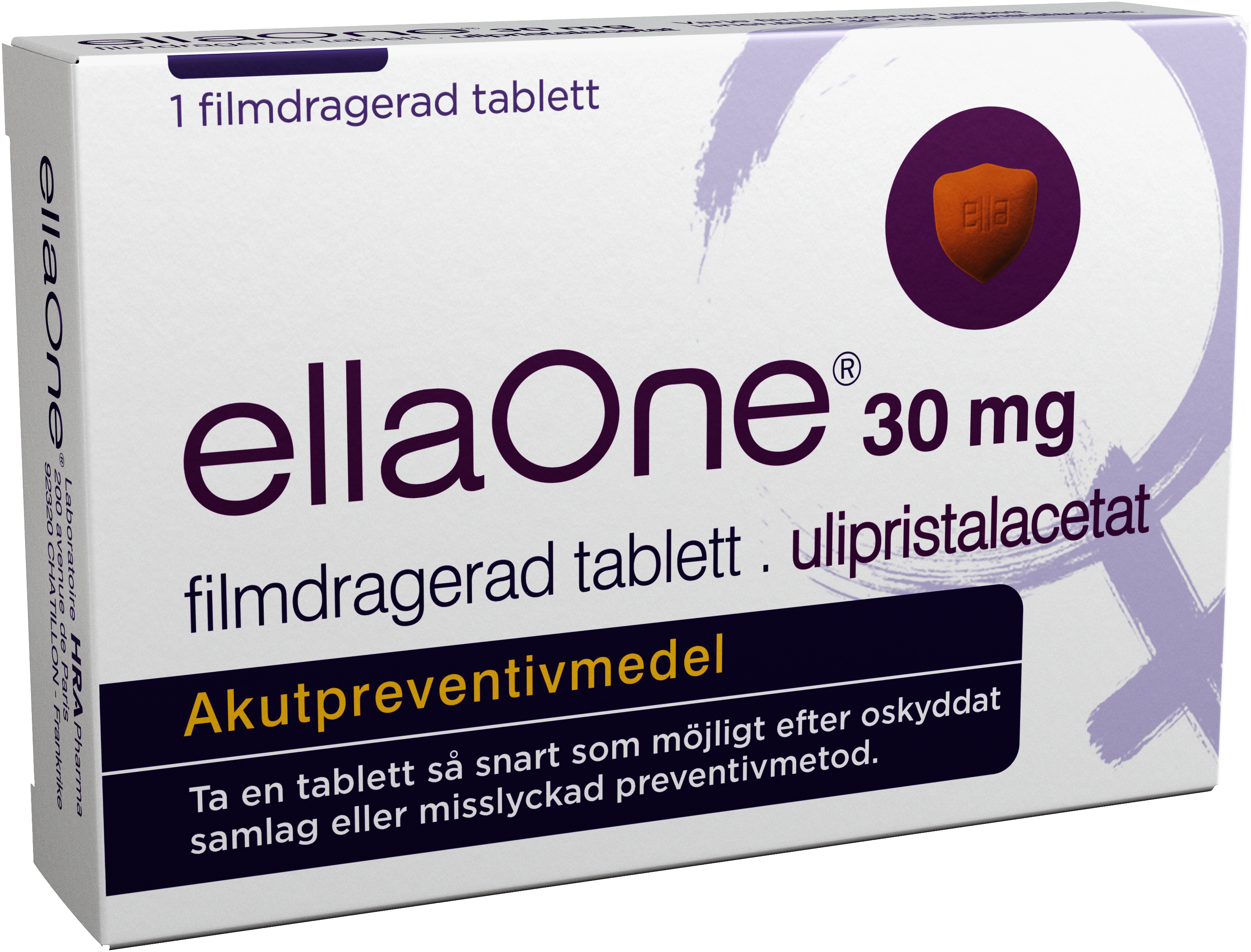 ellaOne tablett 30 mg 1 st
