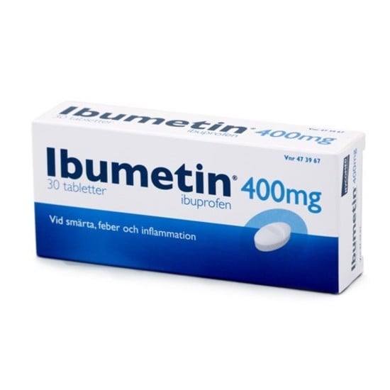 Ibumetin, tablett 400 mg 30 st