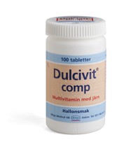 Dulcivit comp, tablett 100 st