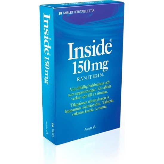 Inside, filmdragerad tablett 150 mg 20 st