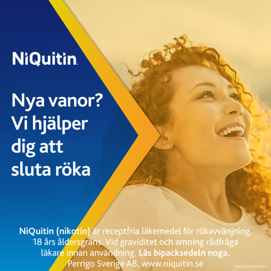NiQuitin 1,5 mg 60 tabletter Komprimerad sugtablett