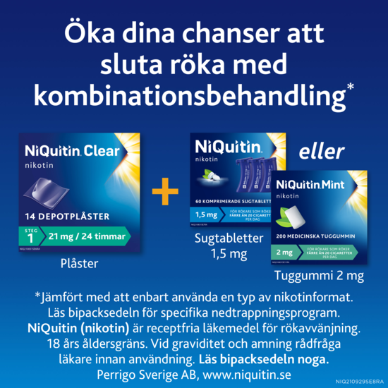 NiQuitin 1,5 mg 60 tabletter Komprimerad sugtablett