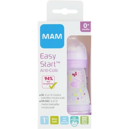 Mam Anti-Colic Nappflaska 160ml - Blandade Färger