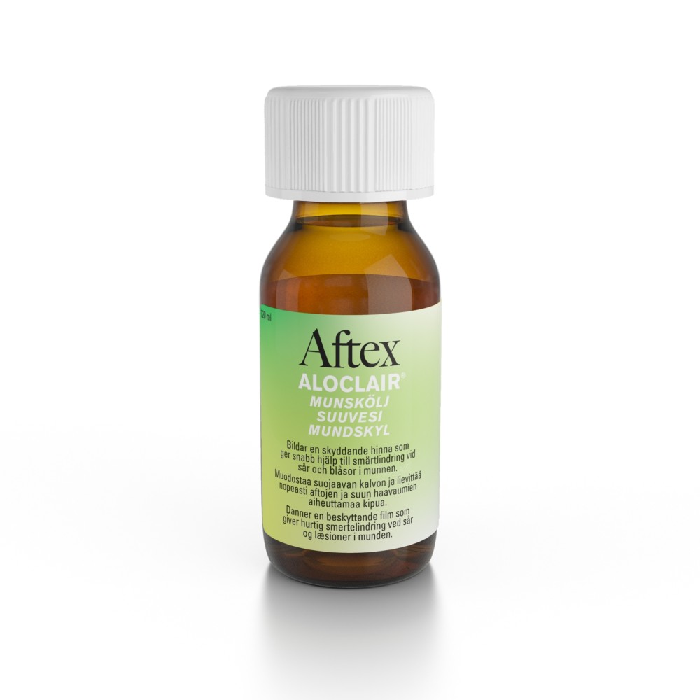 Aftex Aloclair Munskölj 120 ml