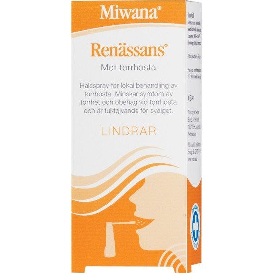 Renässans Halsspray mot torrhosta 25 ml