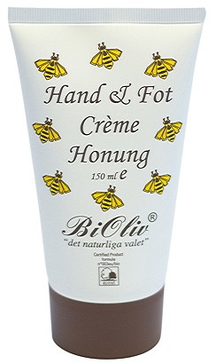 BiOliv Hand & Fotcreme Honung 150 ml