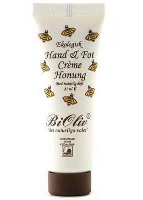 BiOliv Hand & Fotcreme Honung 25 ml