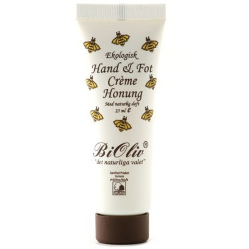 BiOliv Hand & Fotcreme Honung 25 ml