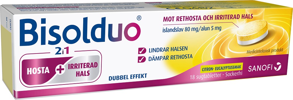 Bisolduo Citron & Eukalyptus 18 st