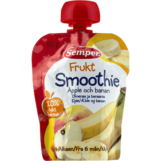 Semper Smoothie frukt 90 g
