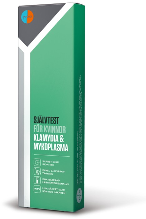 YesNo Självtest Klamydia/Mykoplasma Kvinna 1 st