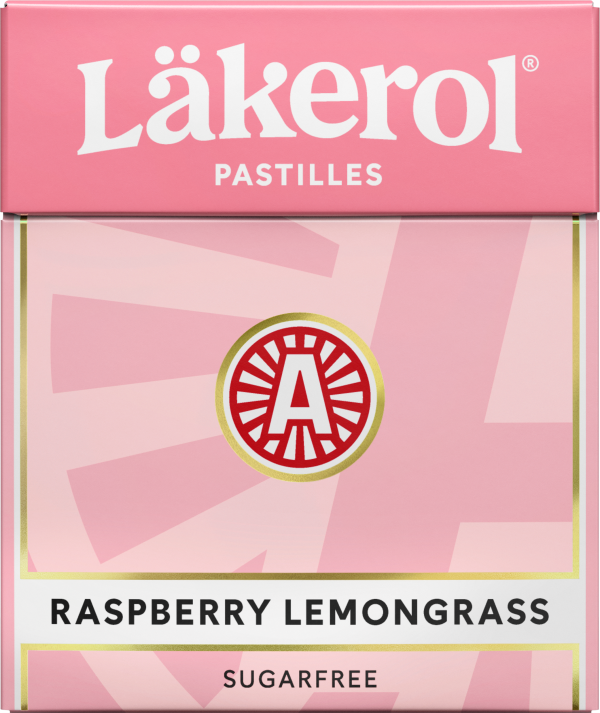 Läkerol Raspberry Lemongrass 25 g