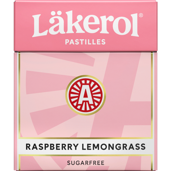 Läkerol Raspberry Lemongrass 25 g