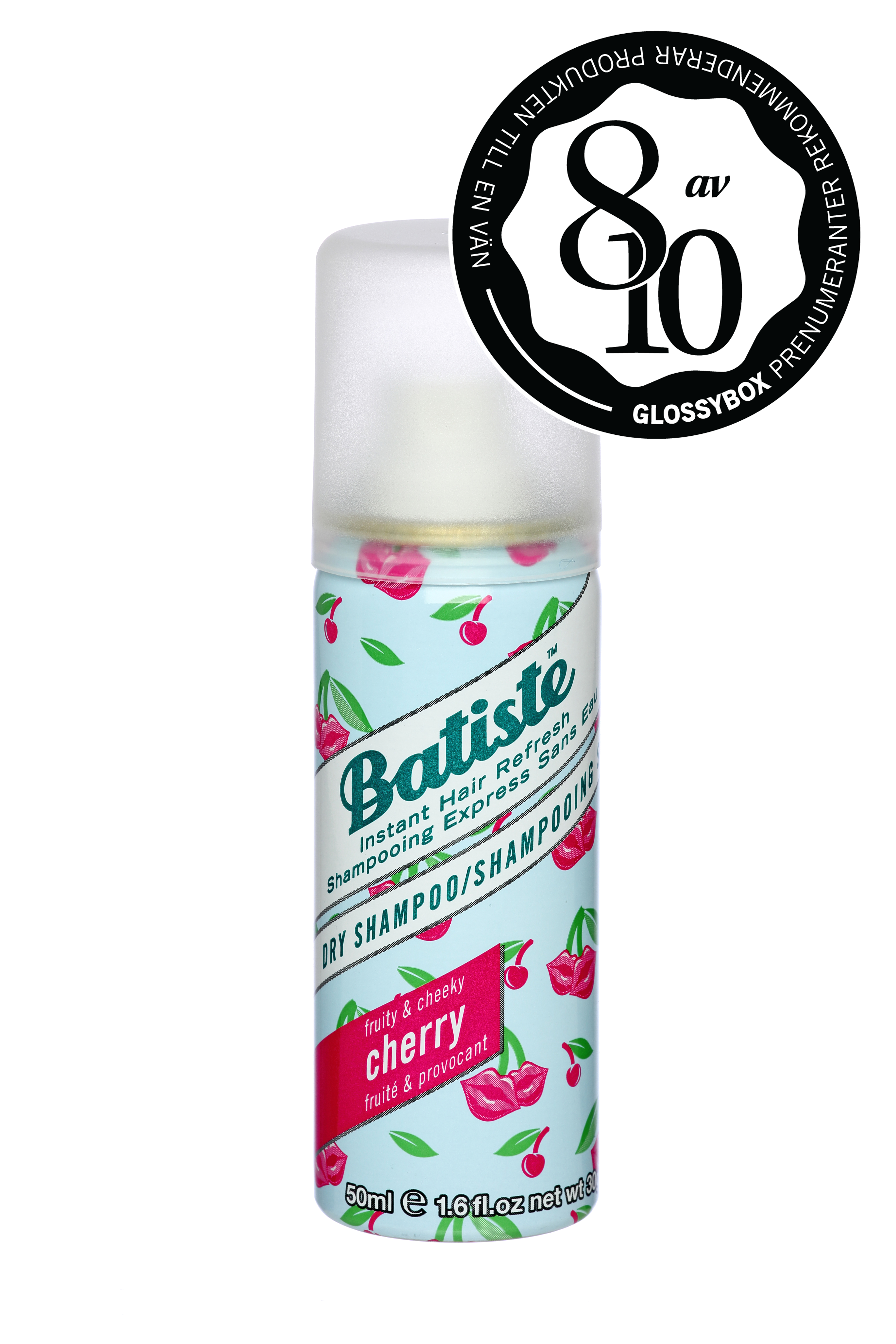 Batiste Dry Schampo Cherry Mini 50 ml