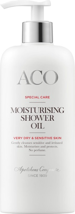 ACO Special Care Moisturising Shower Oil Parfymfri Duscholja 300 ml