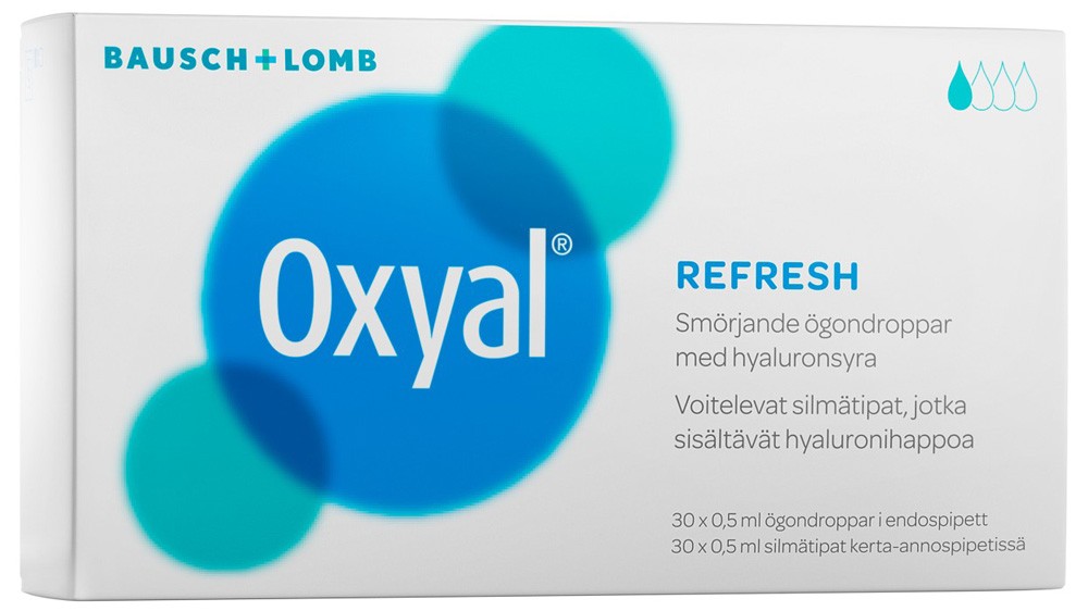 Oxyal Refresh Endospip 30X0,5ml