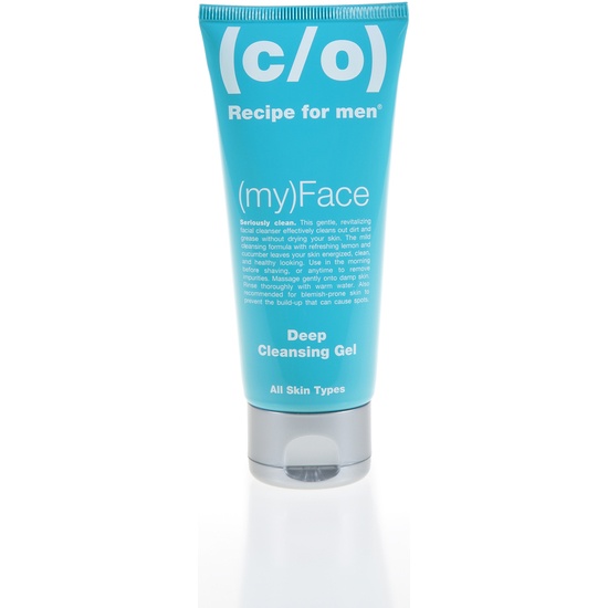 c/o Recipe for men Deep Cleansing Gel 100 ml