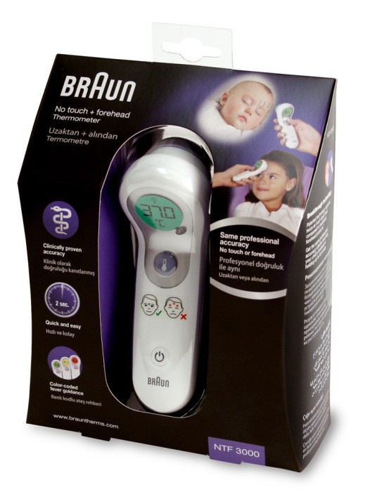 Braun No Touch termometer NTF3000