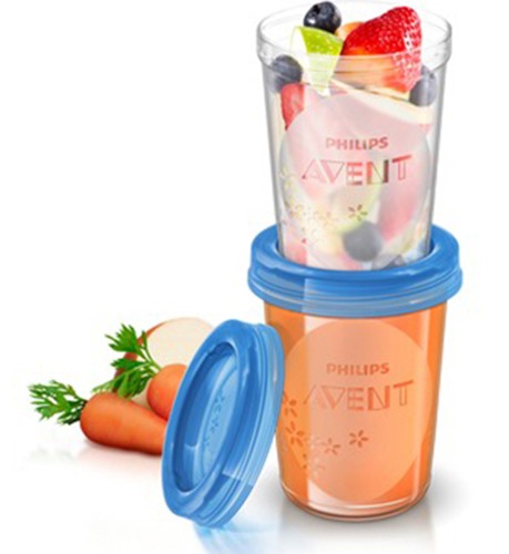 Philips Avent Matförvaring 240 ml, 5 st