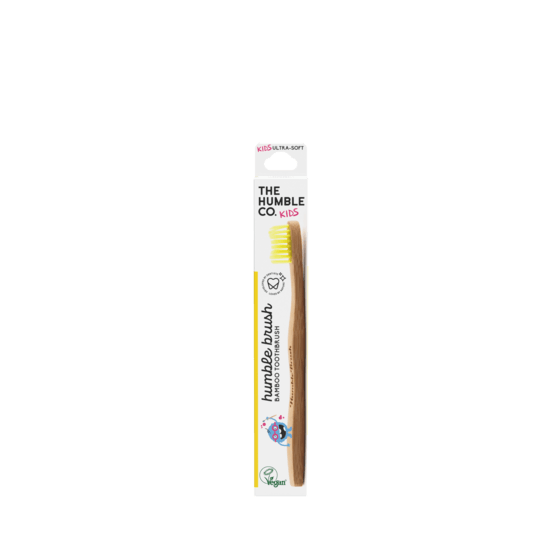 Humble Brush Barntandborste Gul Extra mjuk